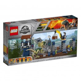 Lego Jurassic World 75931 Útok Dilophosaura na hlídku